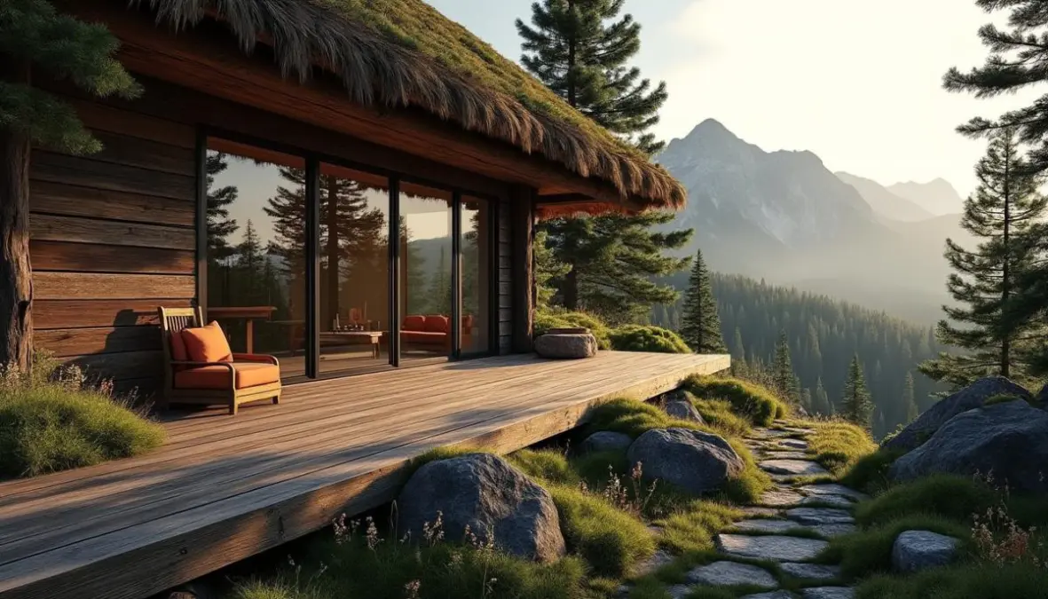découvrez notre cabane en bois massif de 27m², un refuge chaleureux où confort et authenticité se rencontrent pour une expérience unique en pleine nature.