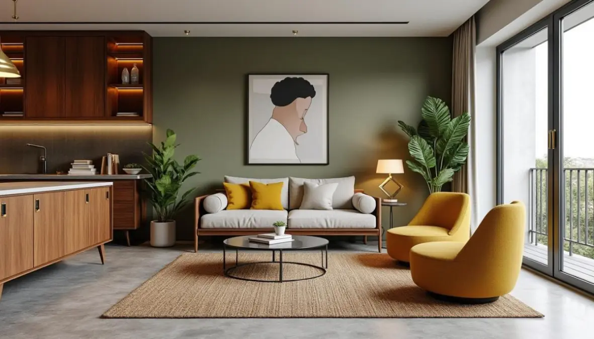 découvrez comment optimiser un studio de 33m² en combinant charme et fonctionnalité grâce à une décoration mid-century moderne, alliant style rétro et aménagement intelligent.