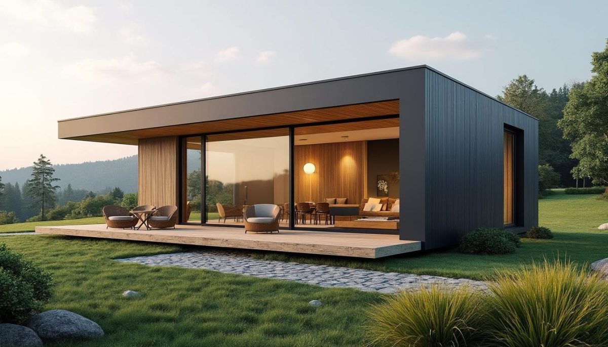 Maison modulaire 41m², charme et livraison partout en Europe