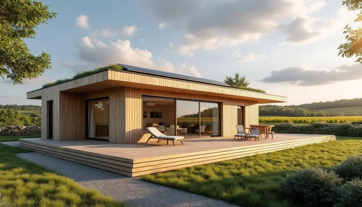 explorez notre maison préfabriquée en bois de 88m², économique, écologique et facilement livrable partout en france. profitez d’un habitat moderne, confortable et respectueux de l’environnement.