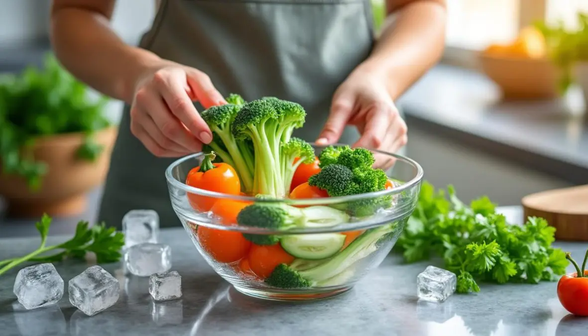 découvrez le secret de cuisine simple et efficace pour redonner fraîcheur et croquant aux légumes fanés et éviter le gaspillage alimentaire.