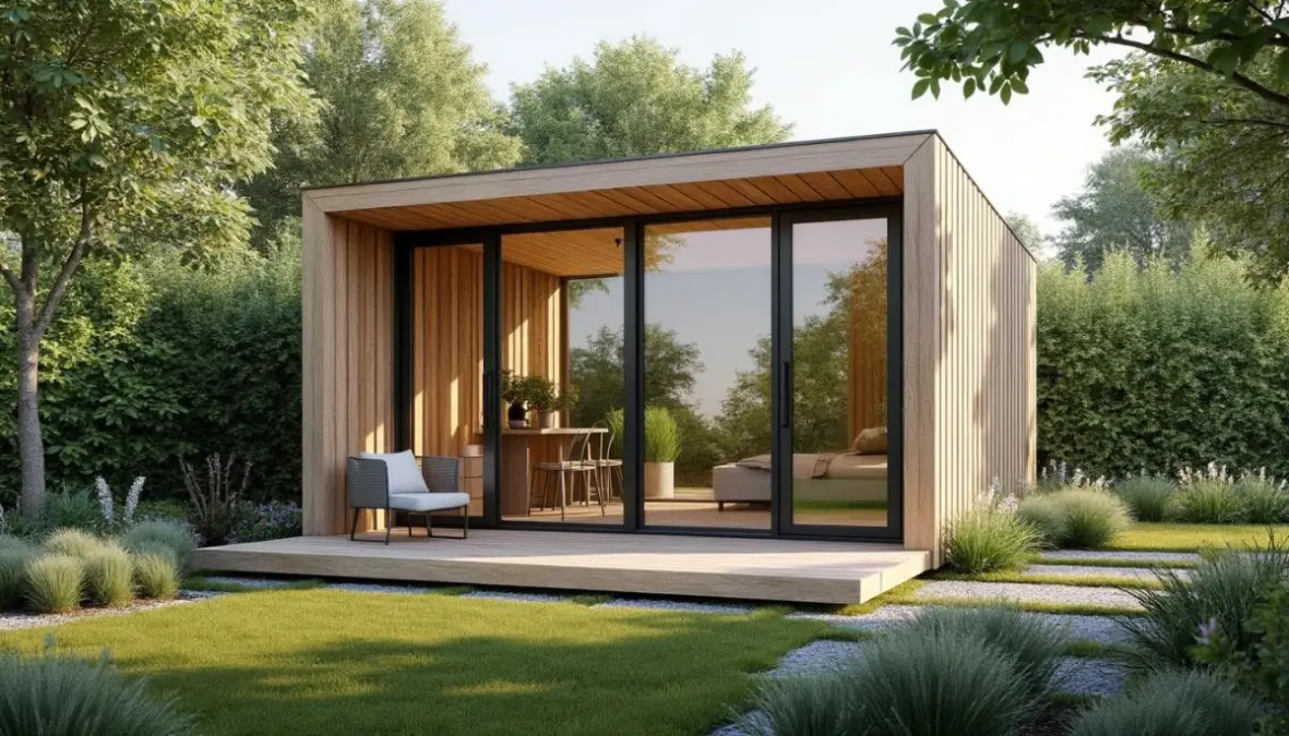 découvrez le studio tilia, une maison française contemporaine de 20m² conçue par woodvol, alliant design moderne et optimisation de l'espace pour un habitat innovant et fonctionnel.