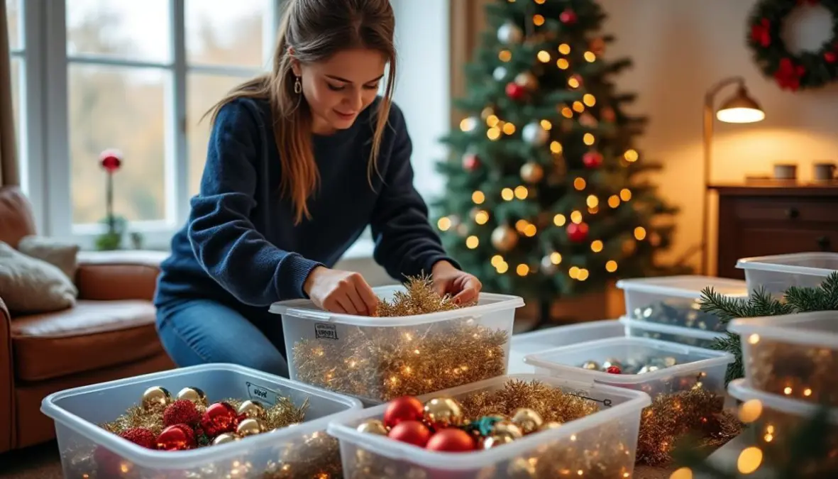 découvrez comment bien ranger et conserver votre sapin de noël ainsi que vos décorations grâce à notre guide pratique. astuces simples pour retrouver un sapin impeccable l'année prochaine.
