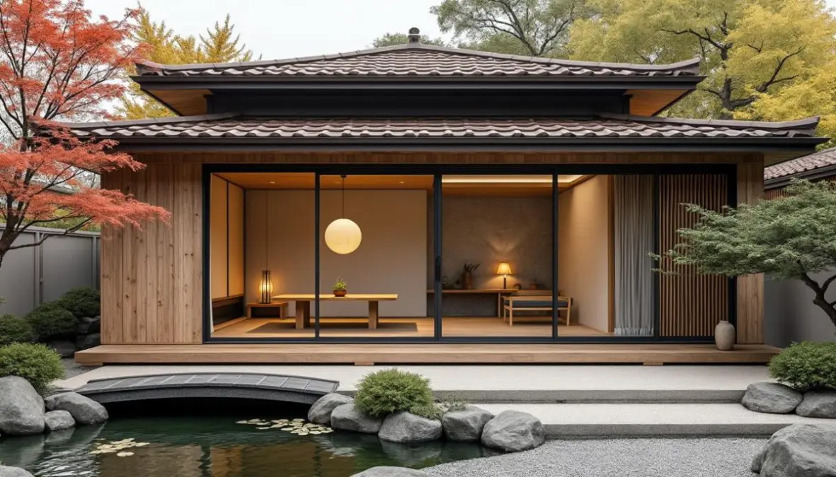 découvrez l'harmonie parfaite entre la simplicité du minimalisme japonais et le charme d'une tiny house à la française, alliant élégance et fonctionnalité dans un espace réduit.