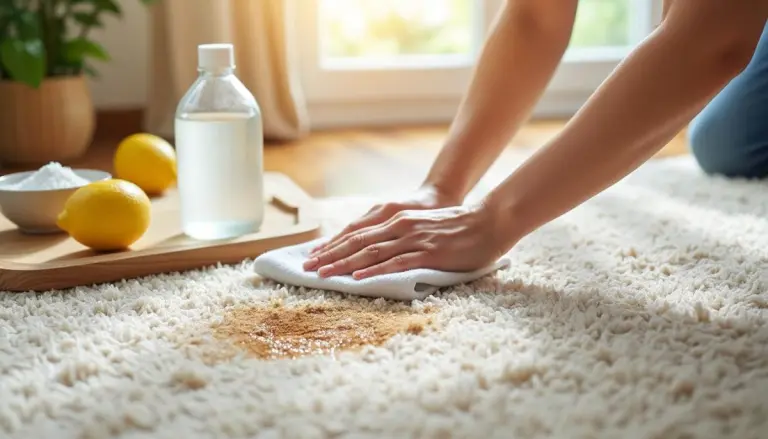 découvrez des astuces maison efficaces pour éliminer les taches sur vos tapis et redonnez-leur leur éclat facilement.
